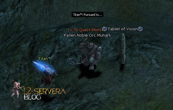 Квест на 3 профу дестра - Saga of the Titan 16 Fallen Noble Orc Muhark NPC