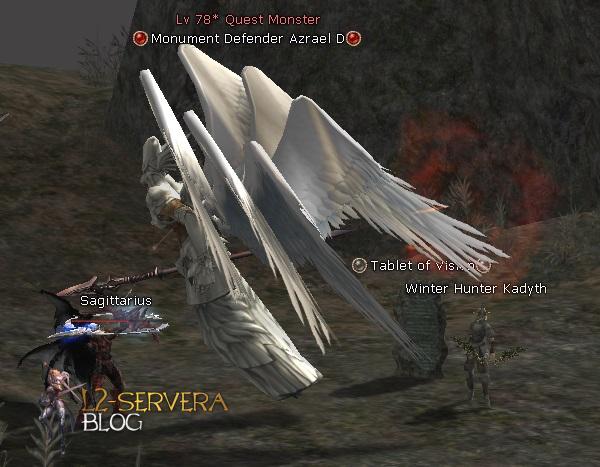 Квест на 3 профу хавка - Saga of the Sagittarius 29 Monument Defender Azrael NPC