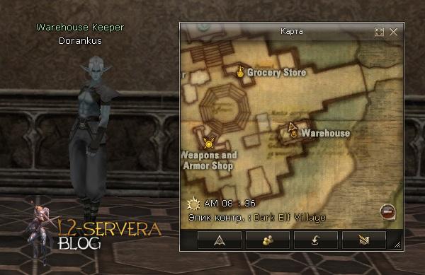 Warehouse Keeper Dorankus NPC