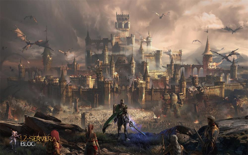 Осады замков в Lineage 2 - Castle Siege 39 castle siege3 Сервера Lineage 2