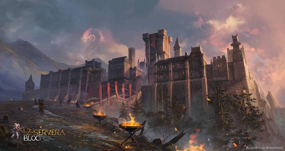 Осады замков в Lineage 2 - Castle Siege 51 lineage ii oren castle town by sinto risky deuvrwj pre Сервера Lineage 2