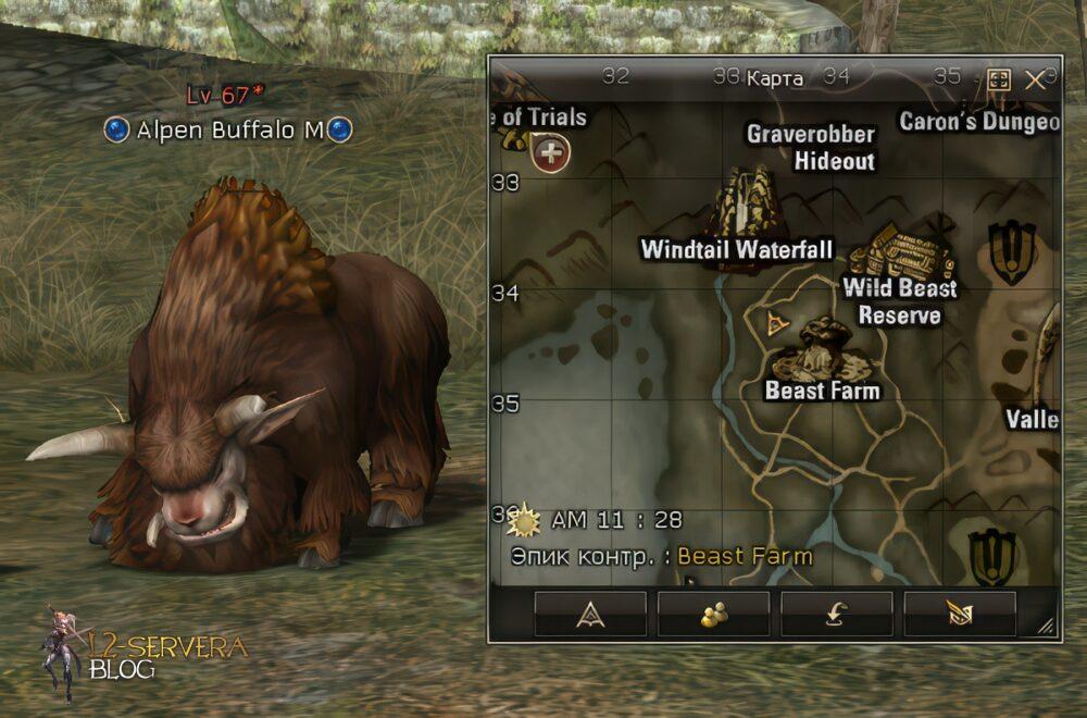 Alpen Buffalo M 67 lvl - Drop & Spoil 6 alpen buffalo m upskale Сервера Lineage 2