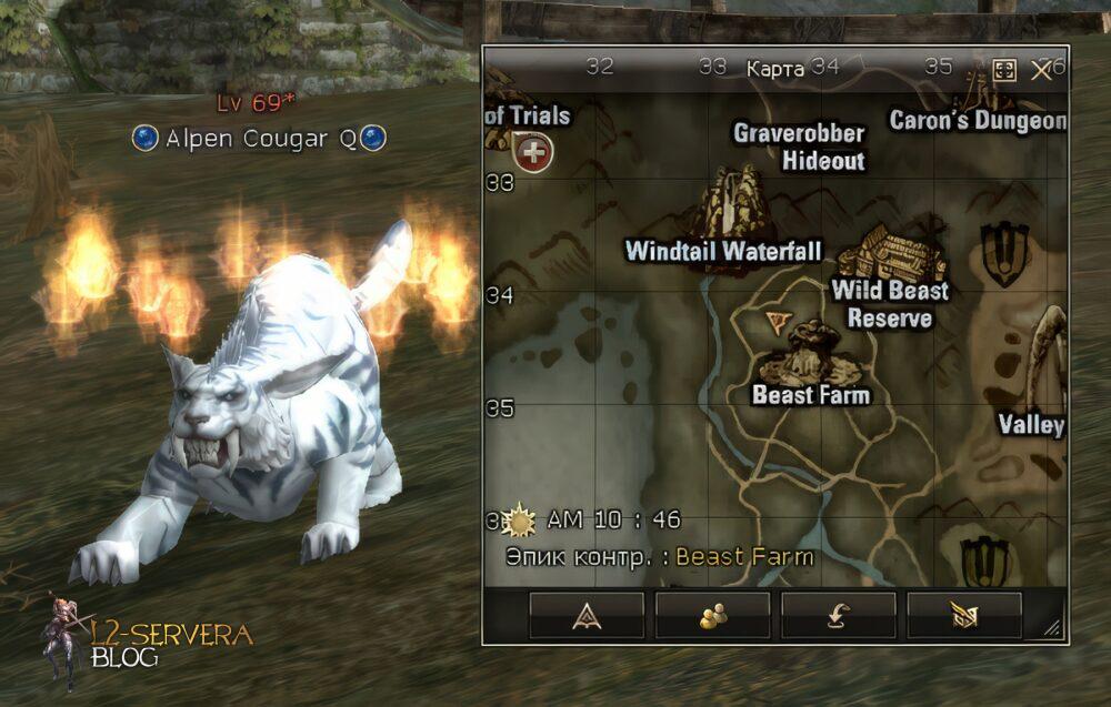 alpen cougar q upskale Сервера Lineage 2
