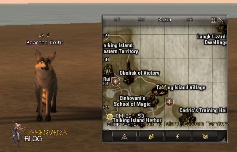 bearded keltir Сервера Lineage 2