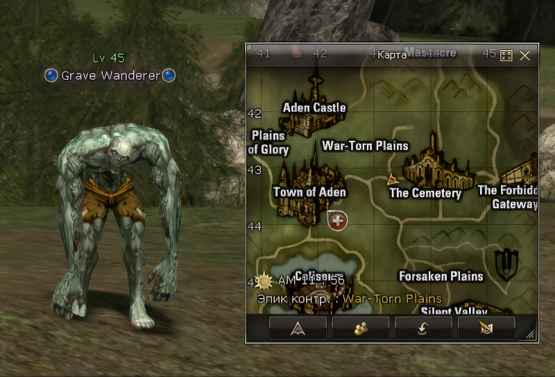 Grave Wanderer 45 lvl – ID 20659