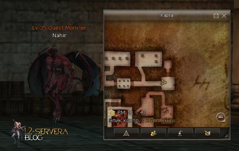 Квестовый монстр Nahir 35 lvl – ID 27117