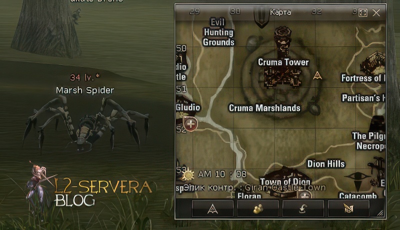 Marsh Spider 34 lvl – ID 20233