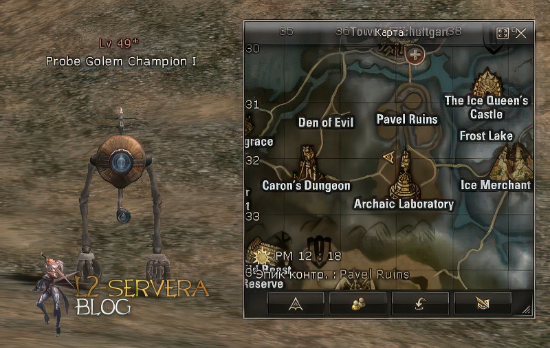 Probe Golem Champion I 49 lvl – ID 22056