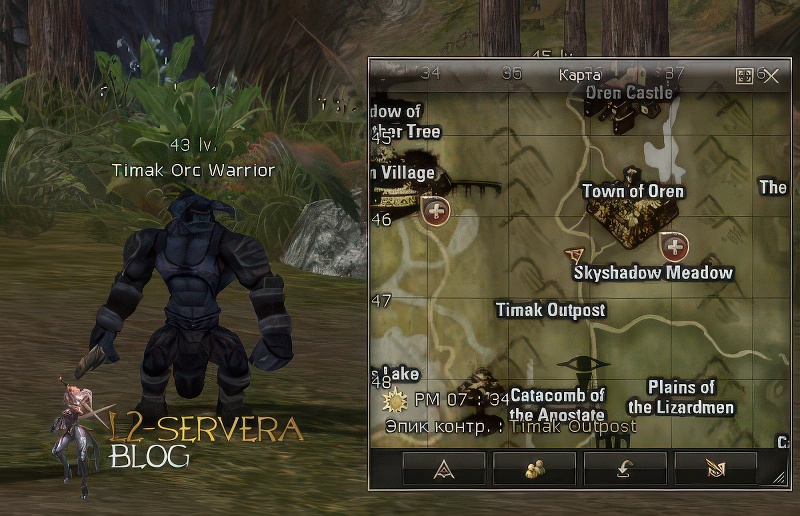 Timak Orc Warrior 43 lvl – ID 20586