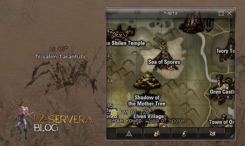 Trisalim Tarantula 46 lvl – ID 20561