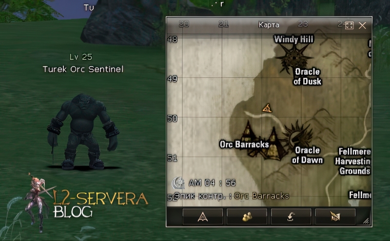 Turek Orc Sentinel 25 lvl – ID 20500