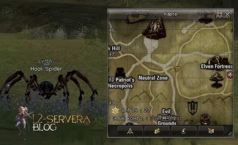 Hook Spider 16 lvl – ID 20308