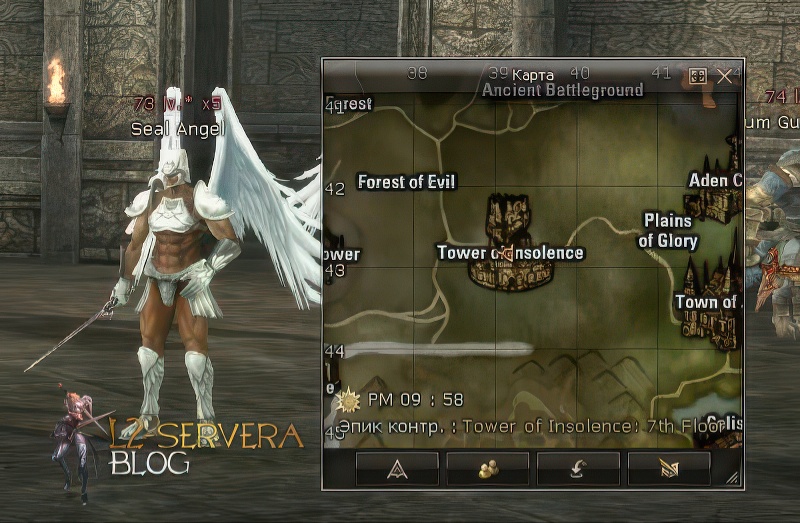 Seal Angel 73 lvl – ID 20860