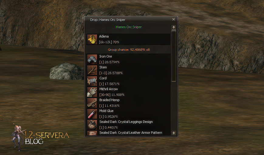 Как работает система наград (дропа) в Lineage 2