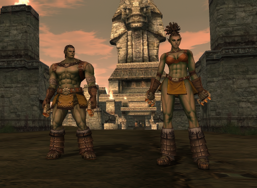 Умения базовой профессии Orc Fighter