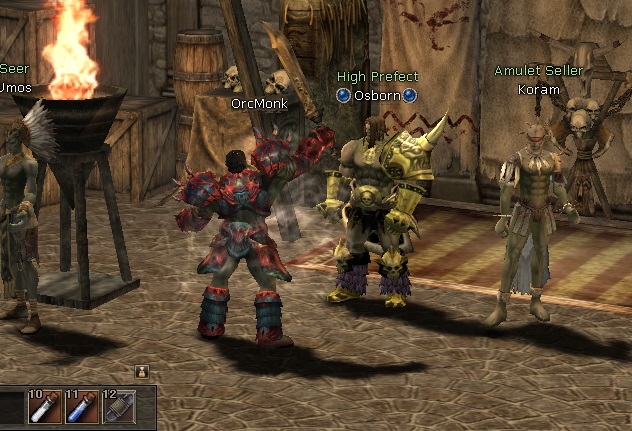 Умения профессии Orc Monk